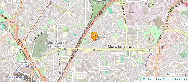 localisation de l'entreprise TRIBEE  MONS-EN-BARUL