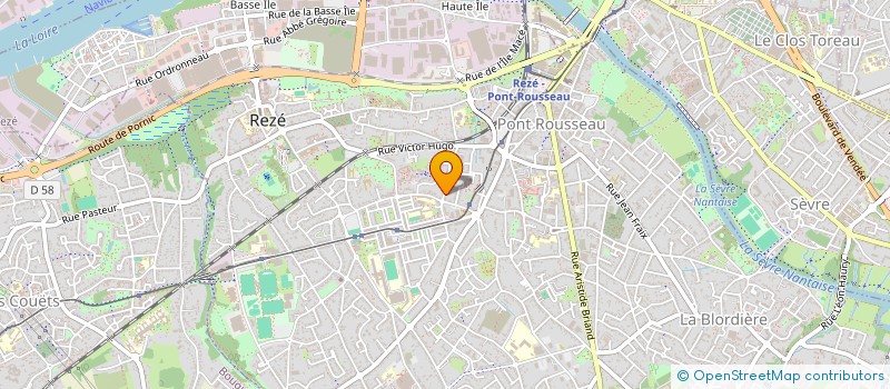 localisation de l'entreprise TRIBEQA à REZE