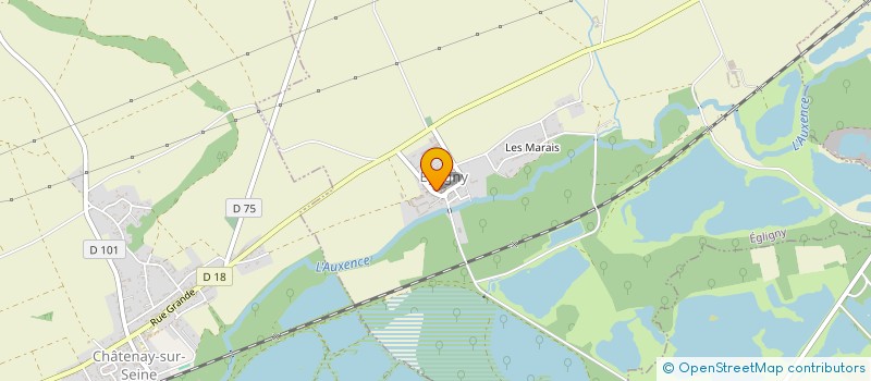 localisation de l'entreprise TRIBERVELLA  EGLIGNY