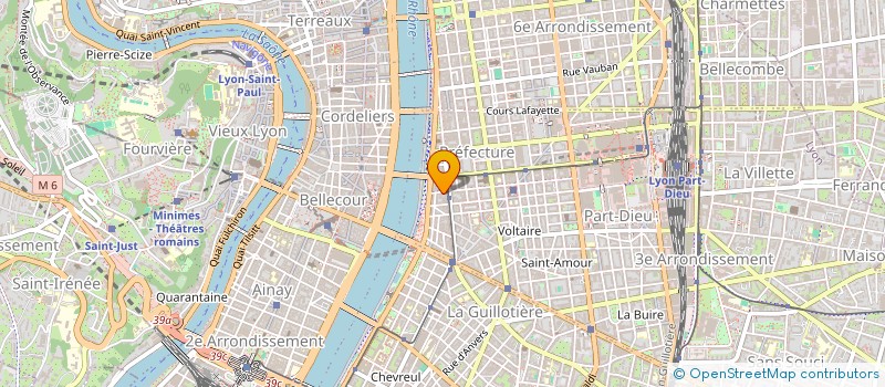 localisation de l'entreprise TRIBEUP  LYON