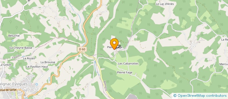 localisation de l'entreprise TRIBIER PLEINEFAGE à PAULIN