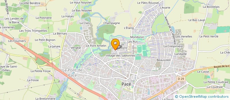 localisation de l'entreprise TRIBIZS à PACE