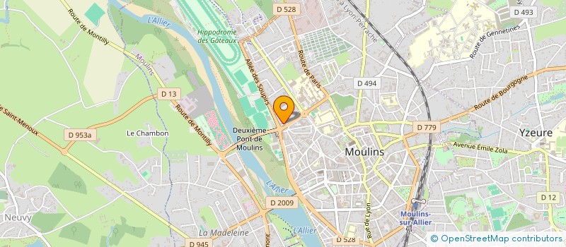 localisation de l'entreprise TRIBLEARN à MOULINS