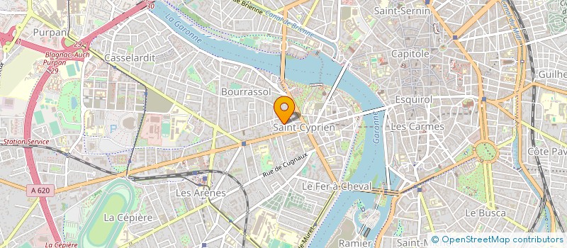 localisation de l'entreprise TRIBU à TOULOUSE