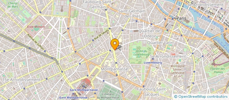 localisation de l'entreprise TRIBU  PARIS