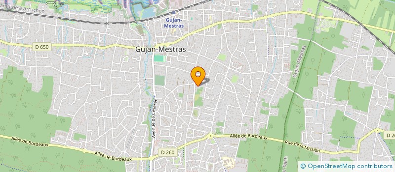 localisation de l'entreprise TRIBU AUBREE à GUJAN-MESTRAS