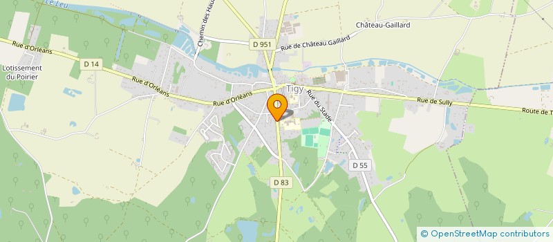 localisation de l'entreprise TRIBU DES CARNUTES à NEUVY-EN-SULLIAS