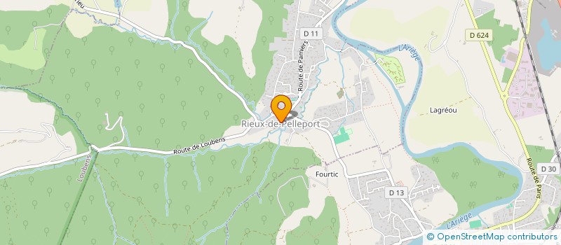 localisation de l'entreprise TRIBU DURRIEU à RIEUX-DE-PELLEPORT