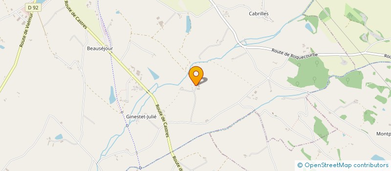 localisation de l'entreprise TRIBU GARIBAL  LAUTREC