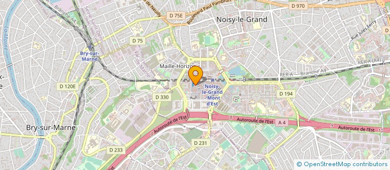 localisation de l'entreprise TRIBU INCATICA à NOISY-LE-GRAND