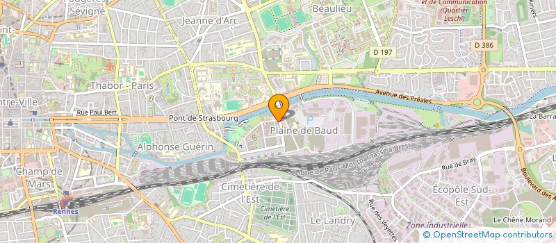 localisation de l'entreprise TRIBU INDE à RENNES