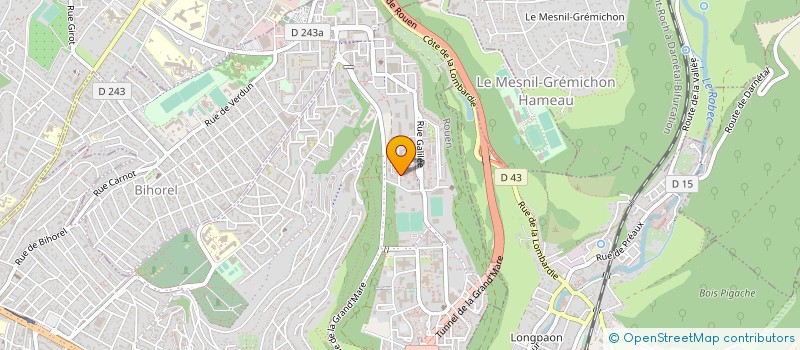 localisation de l'entreprise TRIBU ROUGE à ROUEN