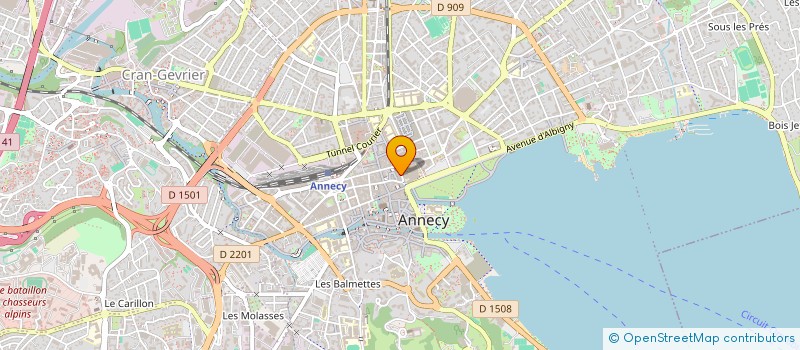 localisation de l'entreprise TRIBUL à ANNECY