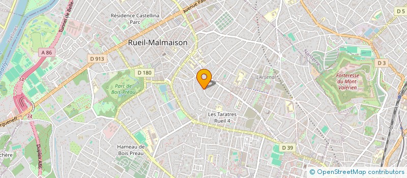 localisation de l'entreprise TRIBUL ACTIONS à RUEIL-MALMAISON