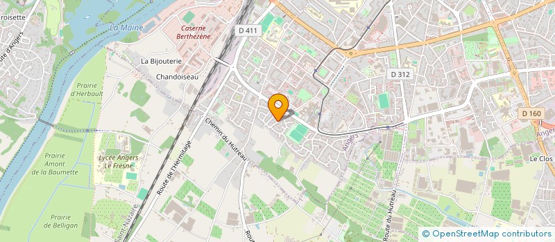 localisation de l'entreprise TRIBULAC  ALLONNES