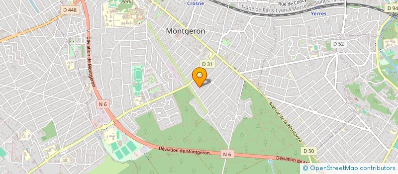 localisation de l'entreprise TRIBULACROIX à MONTGERON