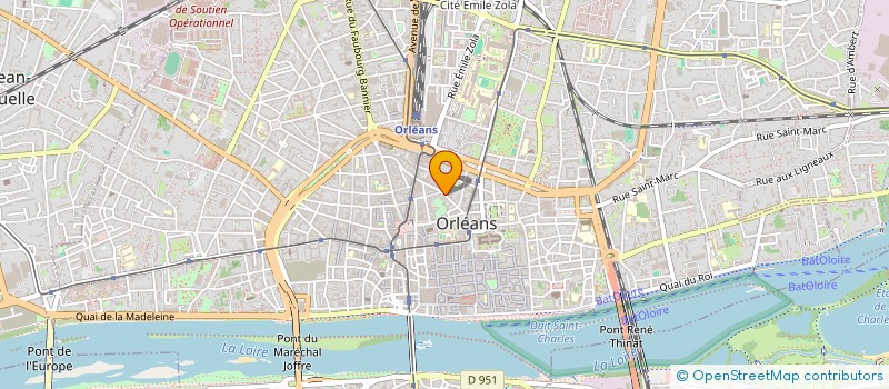 localisation de l'entreprise TRIBUNAL ADMINISTRATIF D'ORLEANS à ORLEANS