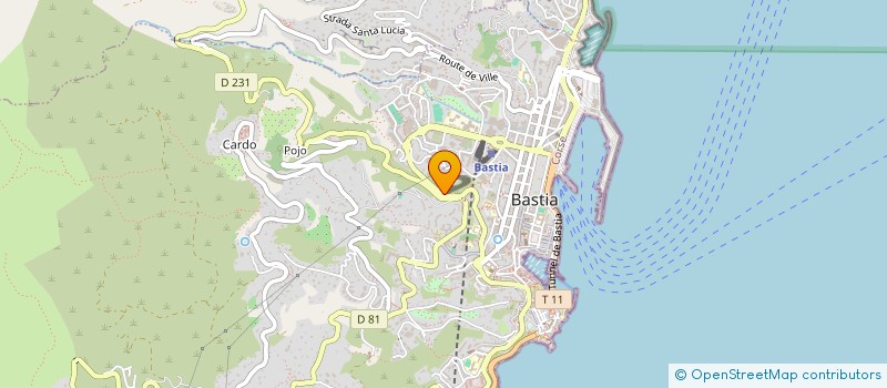 localisation de l'entreprise TRIBUNAL ADMINISTRATIF DE BASTIA à BASTIA
