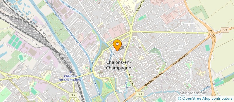 localisation de l'entreprise TRIBUNAL ADMINISTRATIF DE CHALONS-EN-CHAMPAGNE  CHALONS-EN-CHAMPAGNE