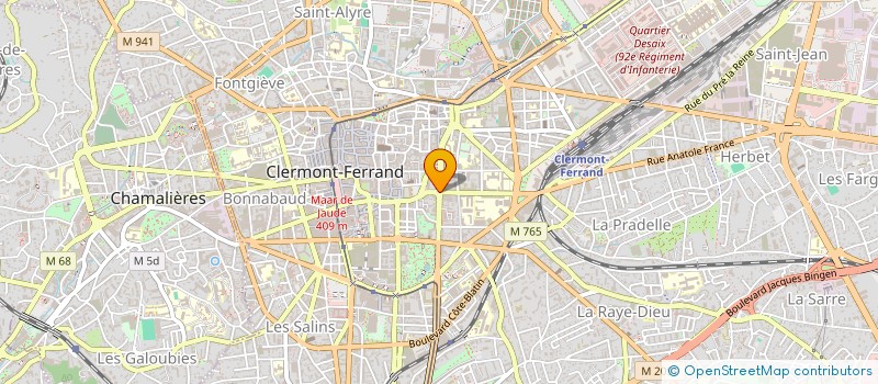 localisation de l'entreprise TRIBUNAL ADMINISTRATIF DE CLERMONT-FERRAND à CLERMONT-FERRAND