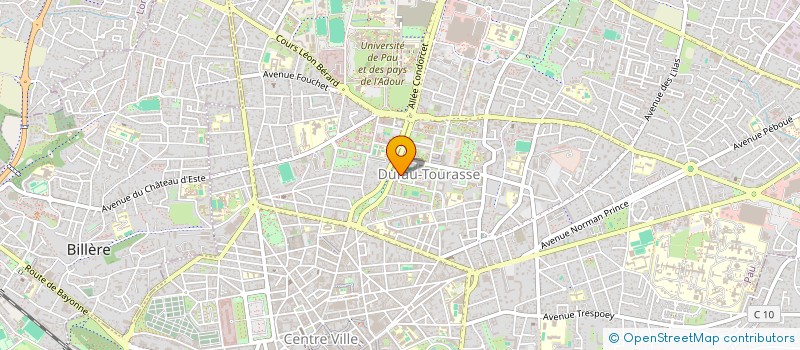 localisation de l'entreprise TRIBUNAL ADMINISTRATIF DE PAU à PAU