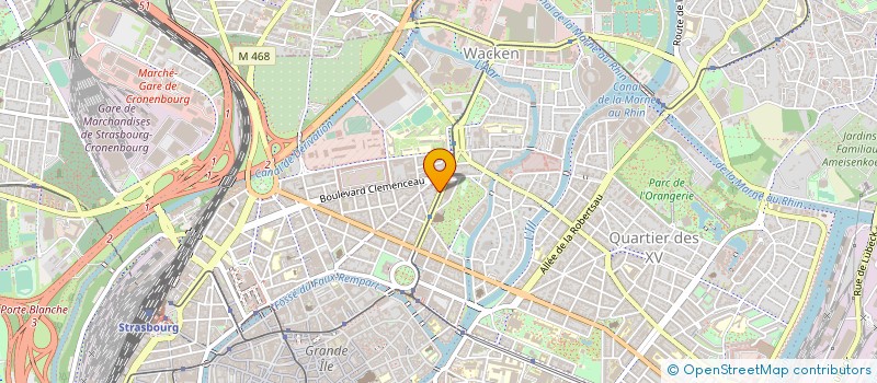 localisation de l'entreprise TRIBUNAL ADMINISTRATIF DE STRASBOURG à STRASBOURG