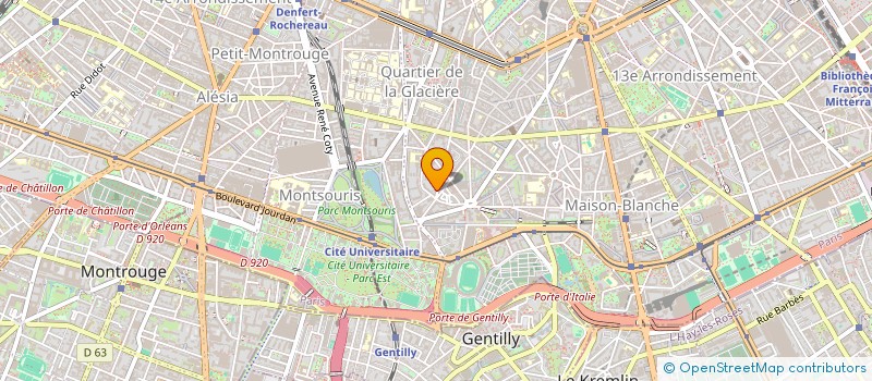 localisation de l'entreprise TRIBUNE 2000  PARIS