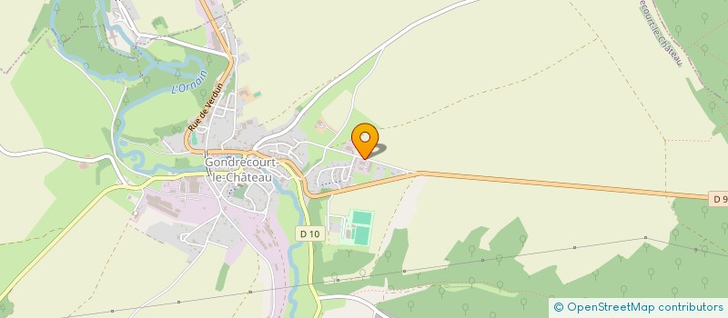 localisation de l'entreprise TRIBUNE FC à GONDRECOURT-LE-CHATEAU