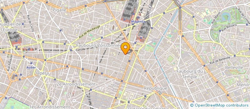 localisation de l'entreprise TRIBUNE GAULLISTE  PARIS