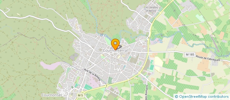 localisation de l'entreprise TRIBUS LUPIS à COURNONTERRAL