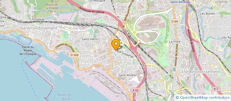 localisation de l'entreprise TRIBUT MUSIC à MARSEILLE