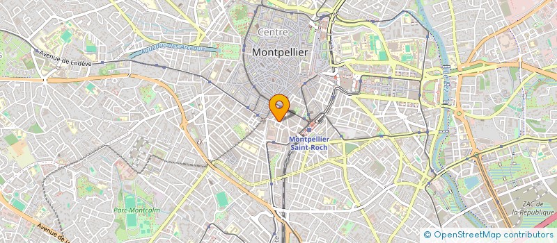 localisation de l'entreprise TRIBUTE à MONTPELLIER