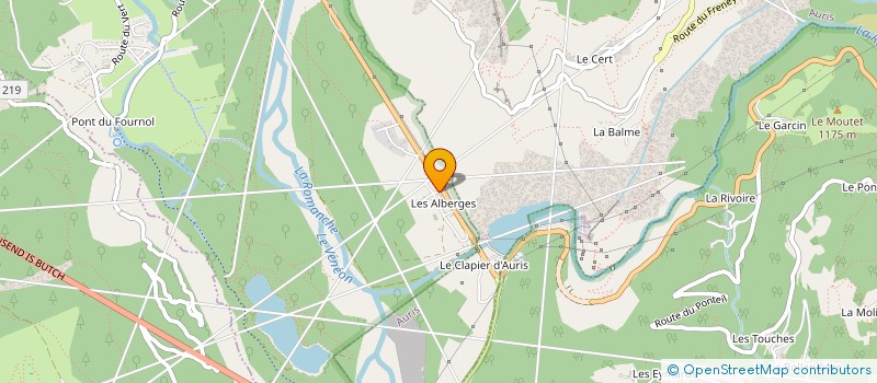 localisation de l'entreprise TRIBUTO  LES DEUX ALPES
