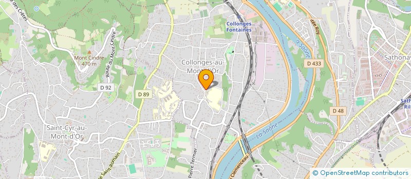 localisation de l'entreprise TRIBUTOYS  COLLONGES-AU-MONT-D'OR