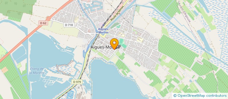 localisation de l'entreprise TRIC TRAC  AIGUES-MORTES