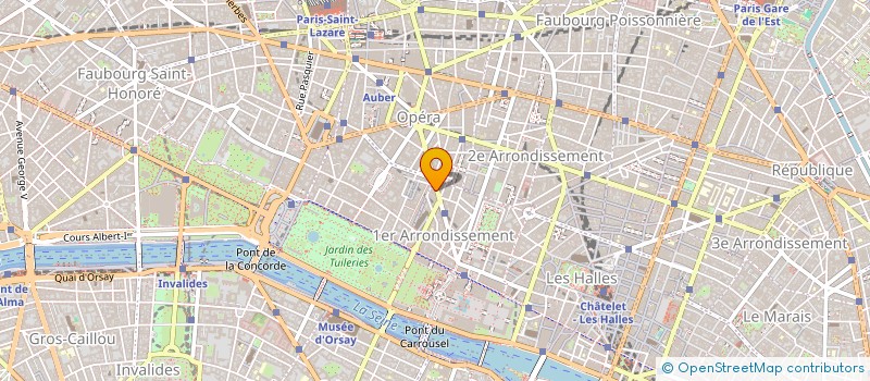 localisation de l'entreprise TRICARES à PARIS
