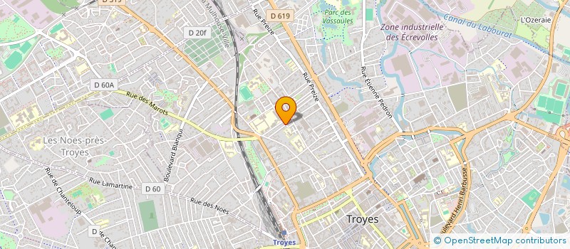localisation de l'entreprise TRICASSIUM à TROYES