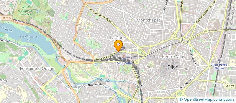 localisation de l'entreprise TRICASTEL à DIJON