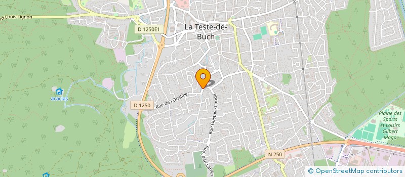 localisation de l'entreprise TRICAUD-CRUZEL à LA TESTE-DE-BUCH