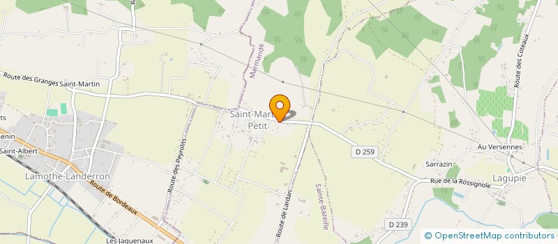 localisation de l'entreprise TRICHA  SAINT-MARTIN-PETIT