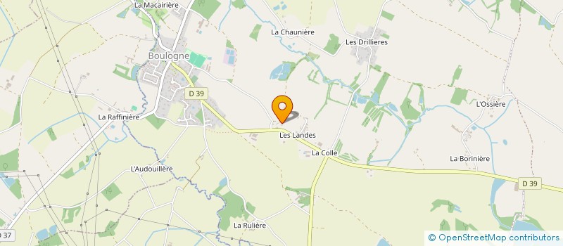 localisation de l'entreprise TRICHET BAT'ASSOCIES  ESSARTS-EN-BOCAGE