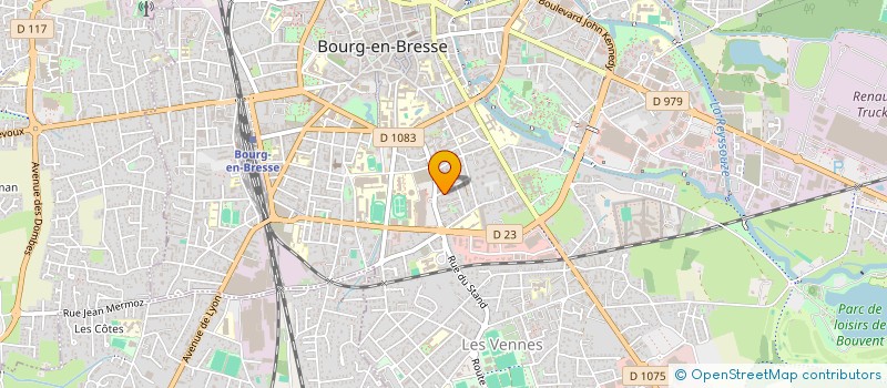 localisation de l'entreprise TRICHET BUSINESS SOLUTIONS à BOURG-EN-BRESSE