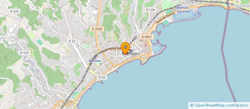 localisation de l'entreprise TRICHLO PRESSING à MENTON