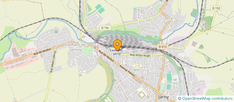 localisation de l'entreprise TRICHOT  JARNY