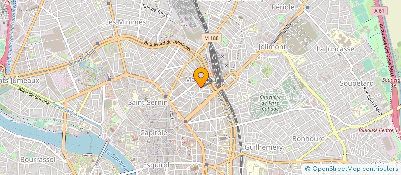 localisation de l'entreprise TRICITY TRANSPORT à TOULOUSE