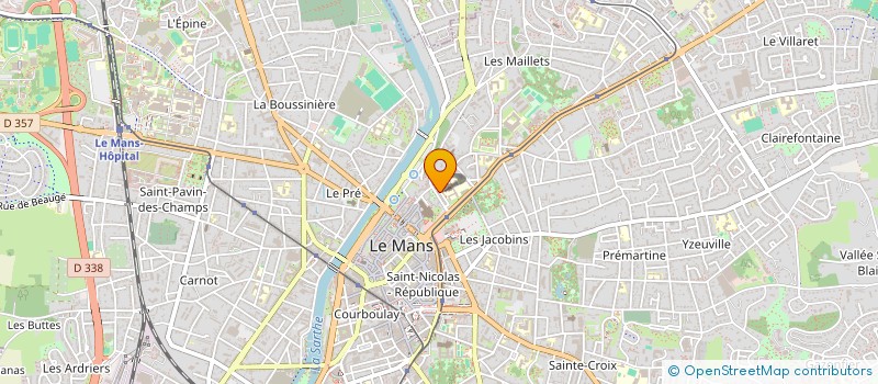 localisation de l'entreprise TRICKS'N'TACTICS à LE MANS