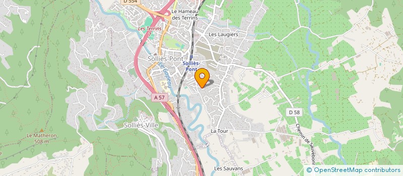 localisation de l'entreprise TRICLA  SOLLIES-PONT