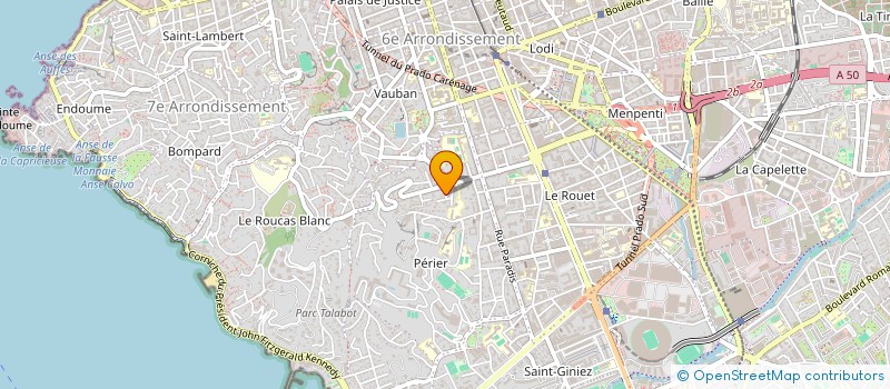 localisation de l'entreprise TRICLINIUM  MARSEILLE