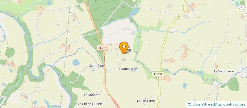 localisation de l'entreprise TRICOIRE à BEAUPREAU-EN-MAUGES
