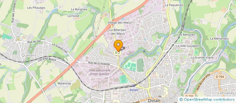 localisation de l'entreprise TRICOLORE  TADEN